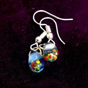 Vintage Glass Bead Earrings